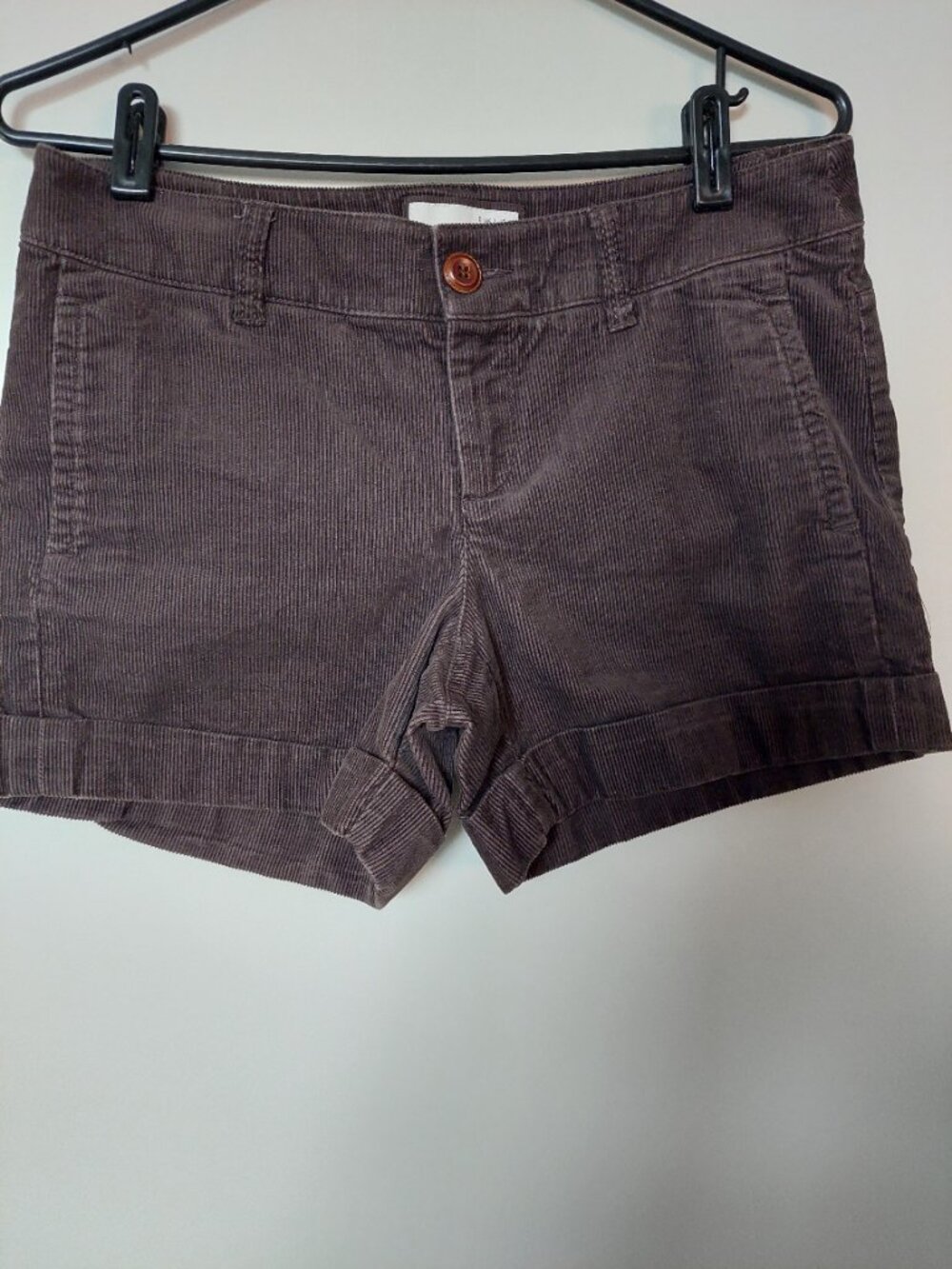 Esprit Brown Corduroy Women's Shorts